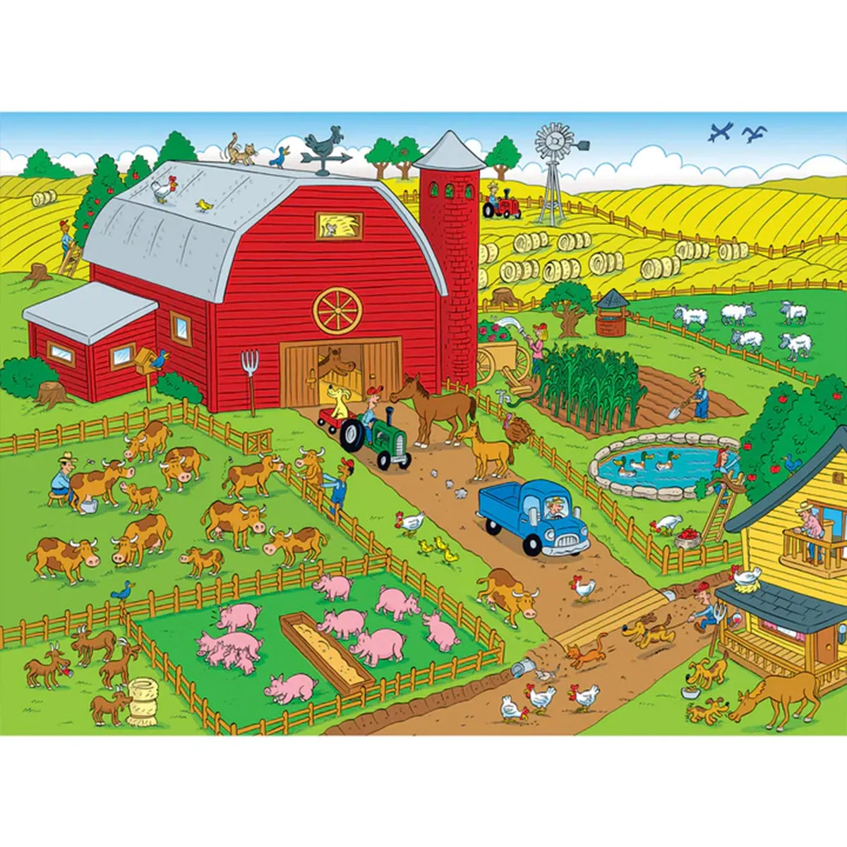 101 Things to Spot on a Farm - 101 PC Puzzle 11714