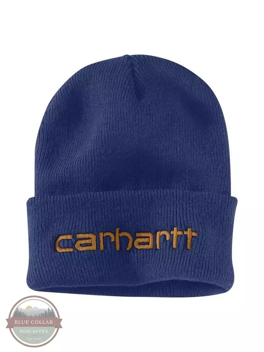 104068 Knit Insulated Logo Graphic Cuffed Beanie