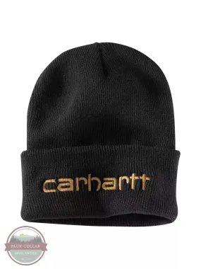 104068 Knit Insulated Logo Graphic Cuffed Beanie