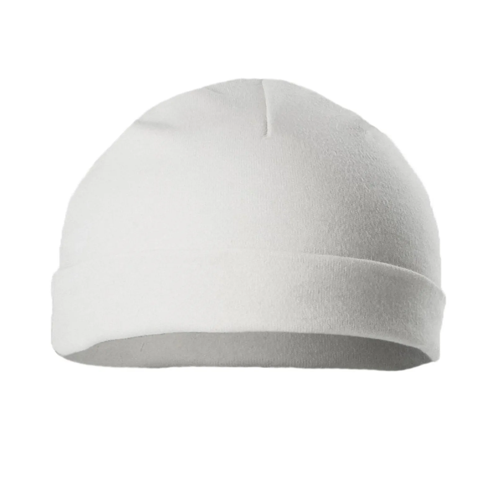 2 PACK PREMATURE WHITE HAT (TINY BABY HAT) - PRH3-W