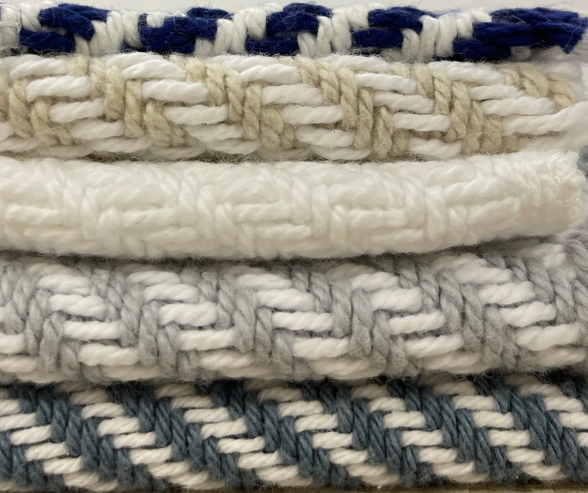 370 - Nantucket Herringbone Throw