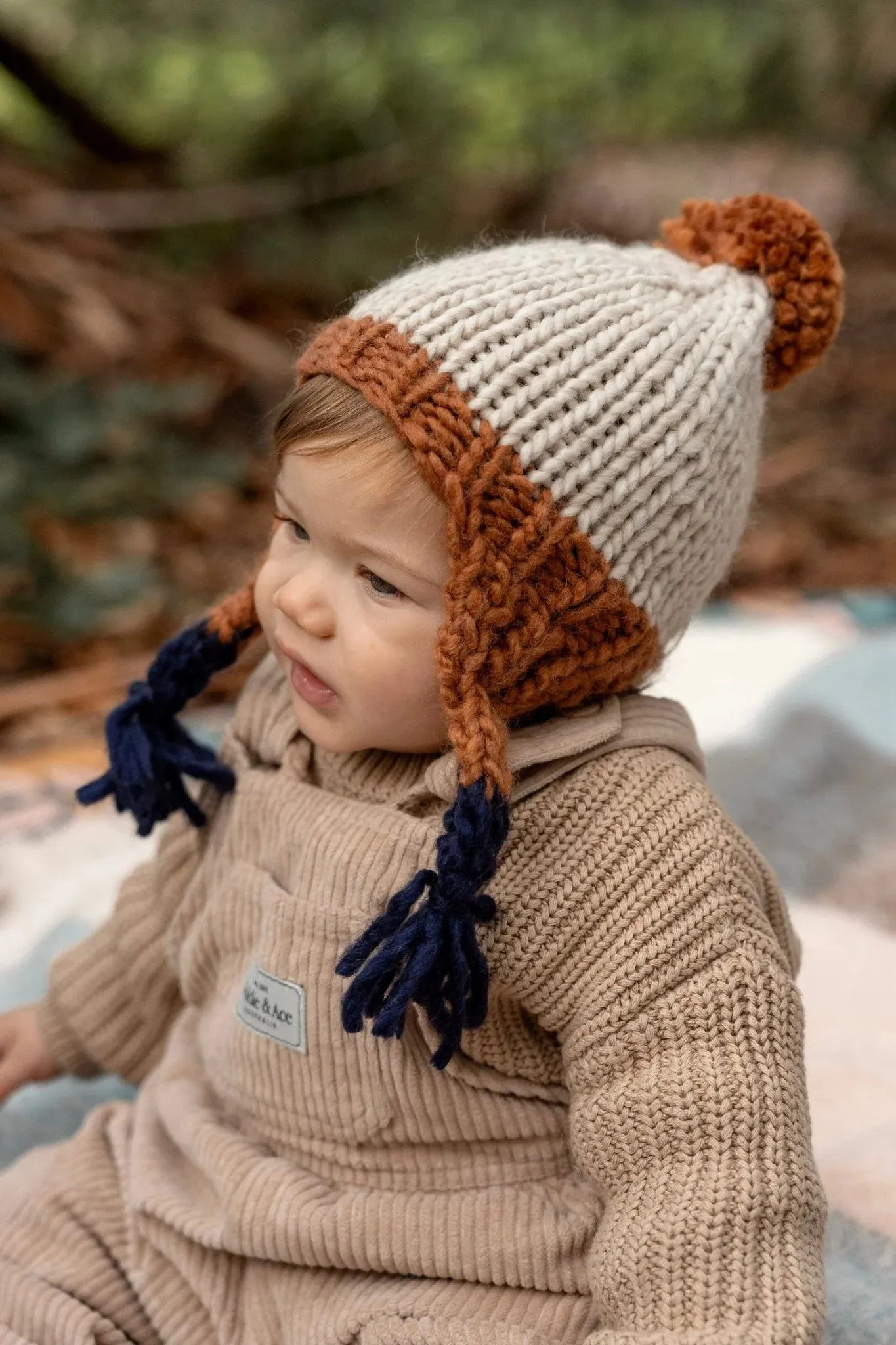 Acorn Kids - Earth Beanie - Dusk