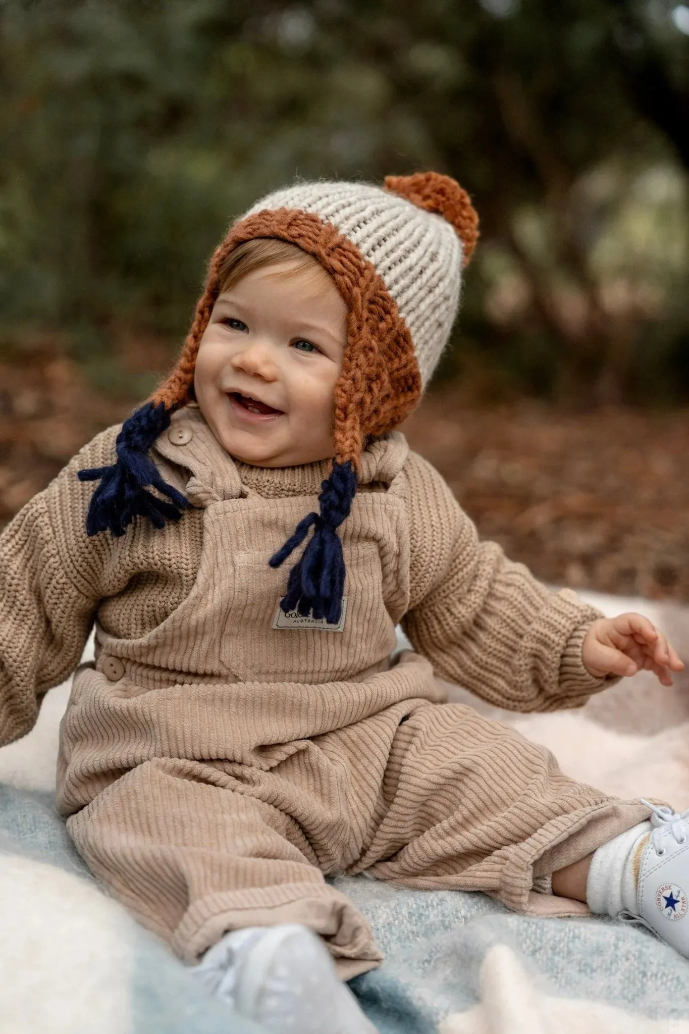 Acorn Kids - Earth Beanie - Dusk