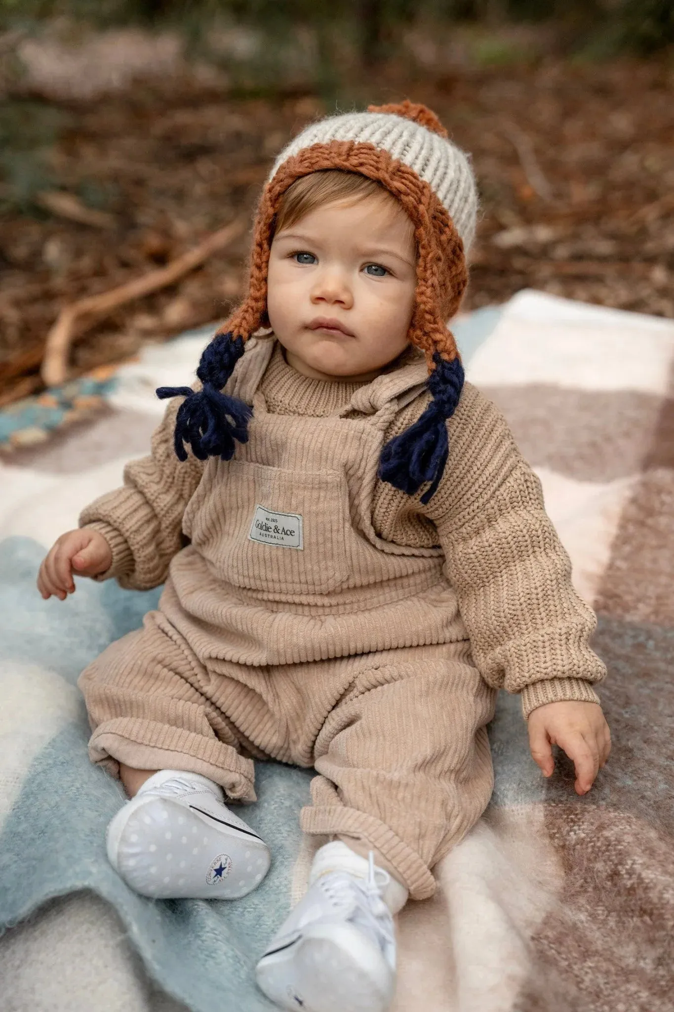 Acorn Kids - Earth Beanie - Dusk