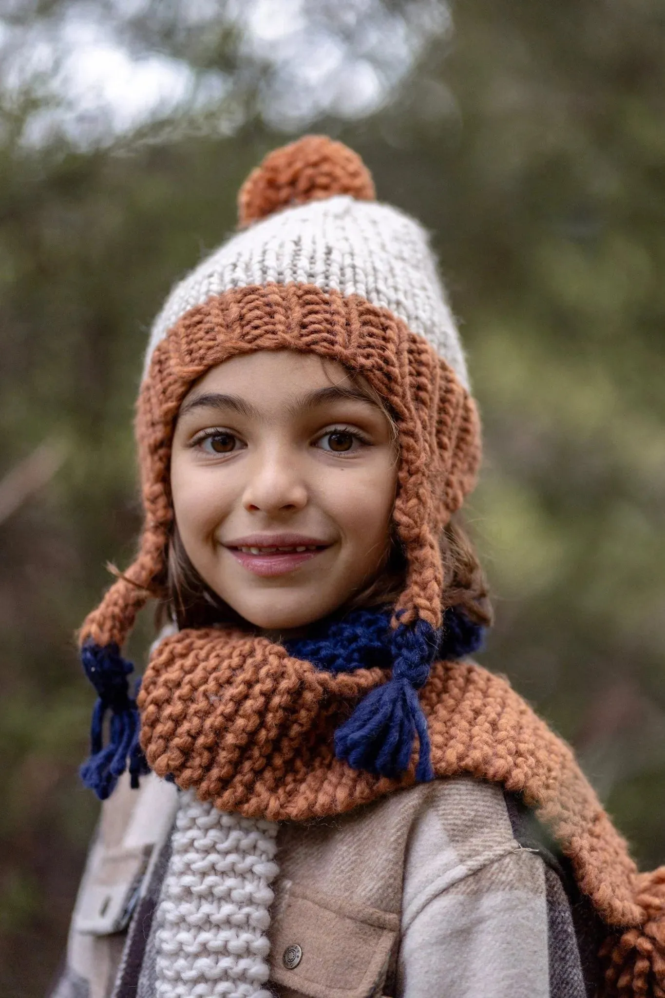 Acorn Kids - Earth Beanie - Dusk