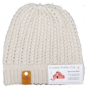 AH25 Alpaca Ribbed Hat