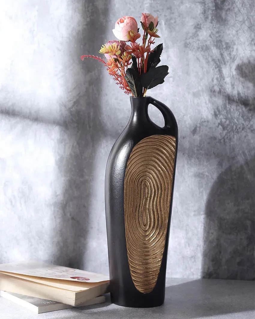 Alloy Art Aluminum Vase | 4x13 inches