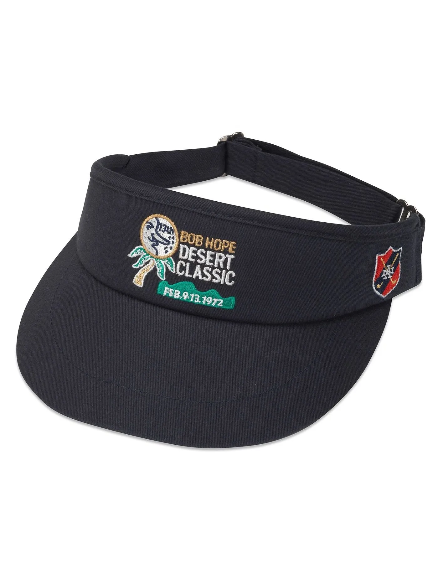 American Needle Desert Classic Cotton Tour Visor Hat Navy 19H002A-DESERT