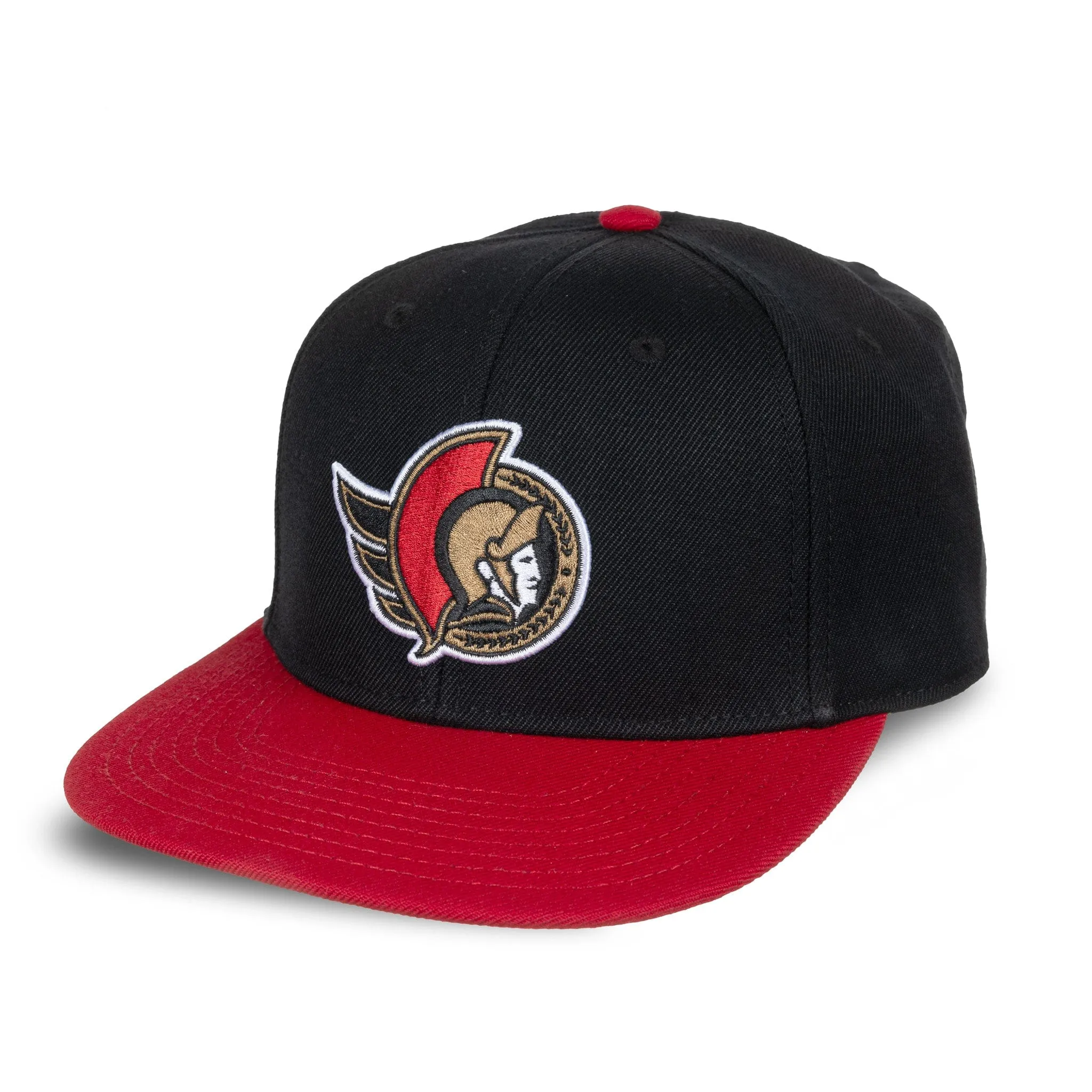 American Needle NHL Vintage Wool Replica Two Tone Snapback Hat - Ottawa Senators