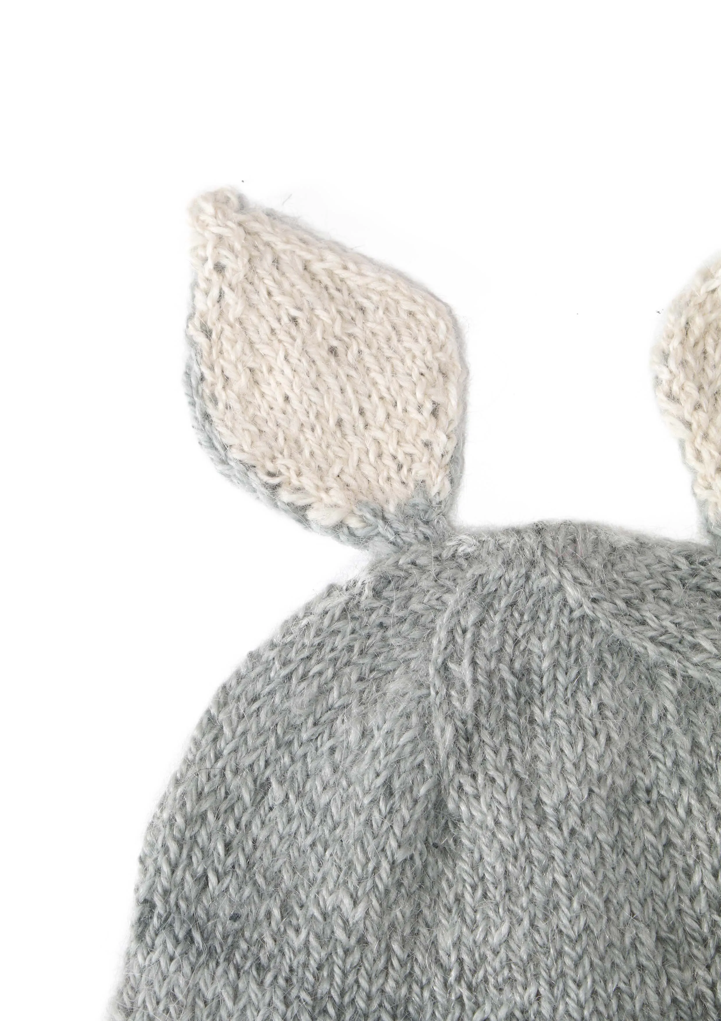 Argentinian Alpaca kids Bunny hat