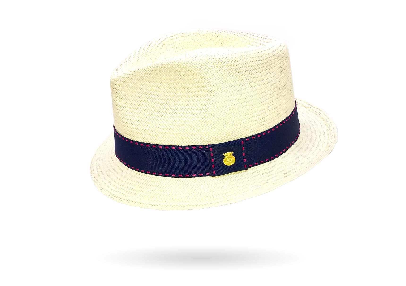 'ASCOT' SMART PANAMA HAT SMALL BRIM