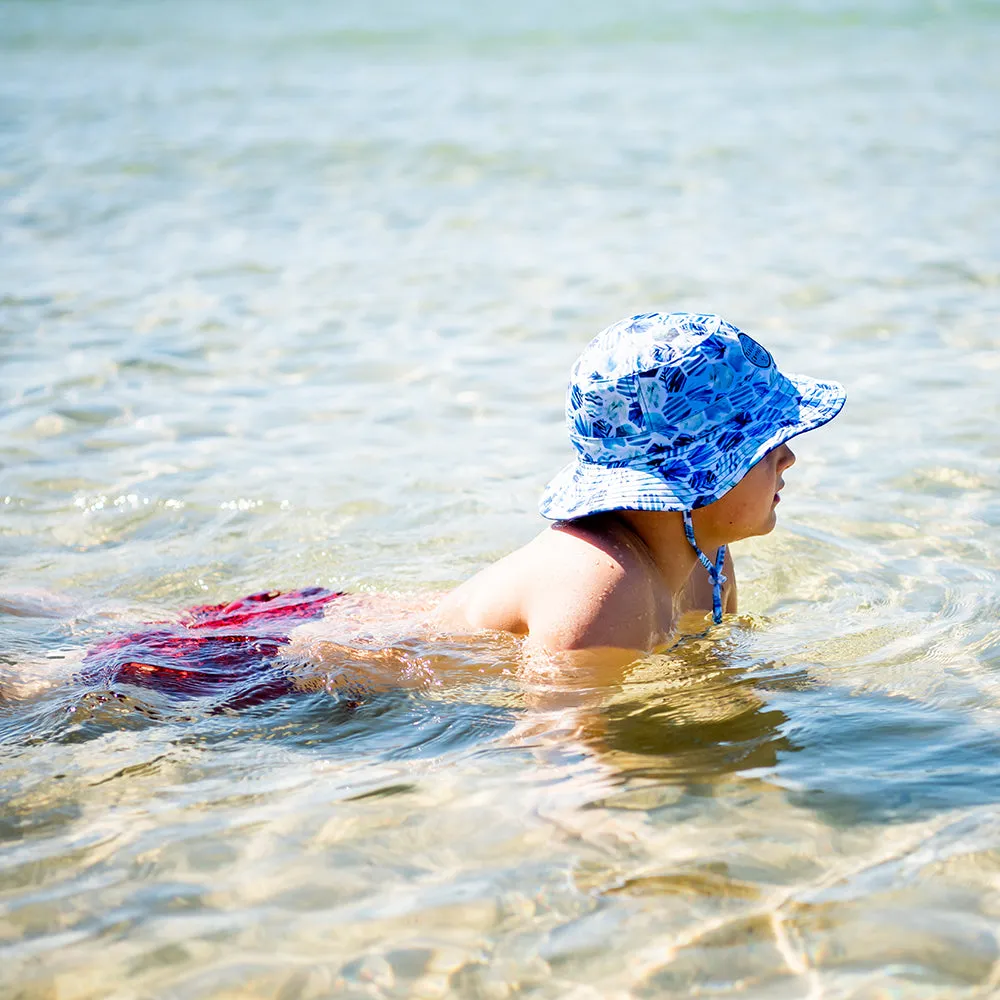 AZURE SWIM HAT - 3 Sizes