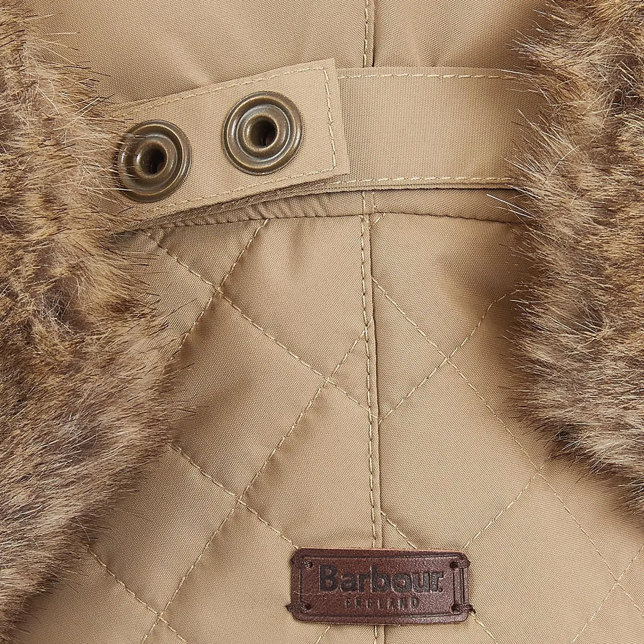 Barbour Cleadon Trapper Hat Military Brown