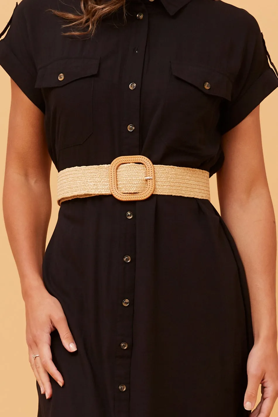 BARDOT STRAW BELT