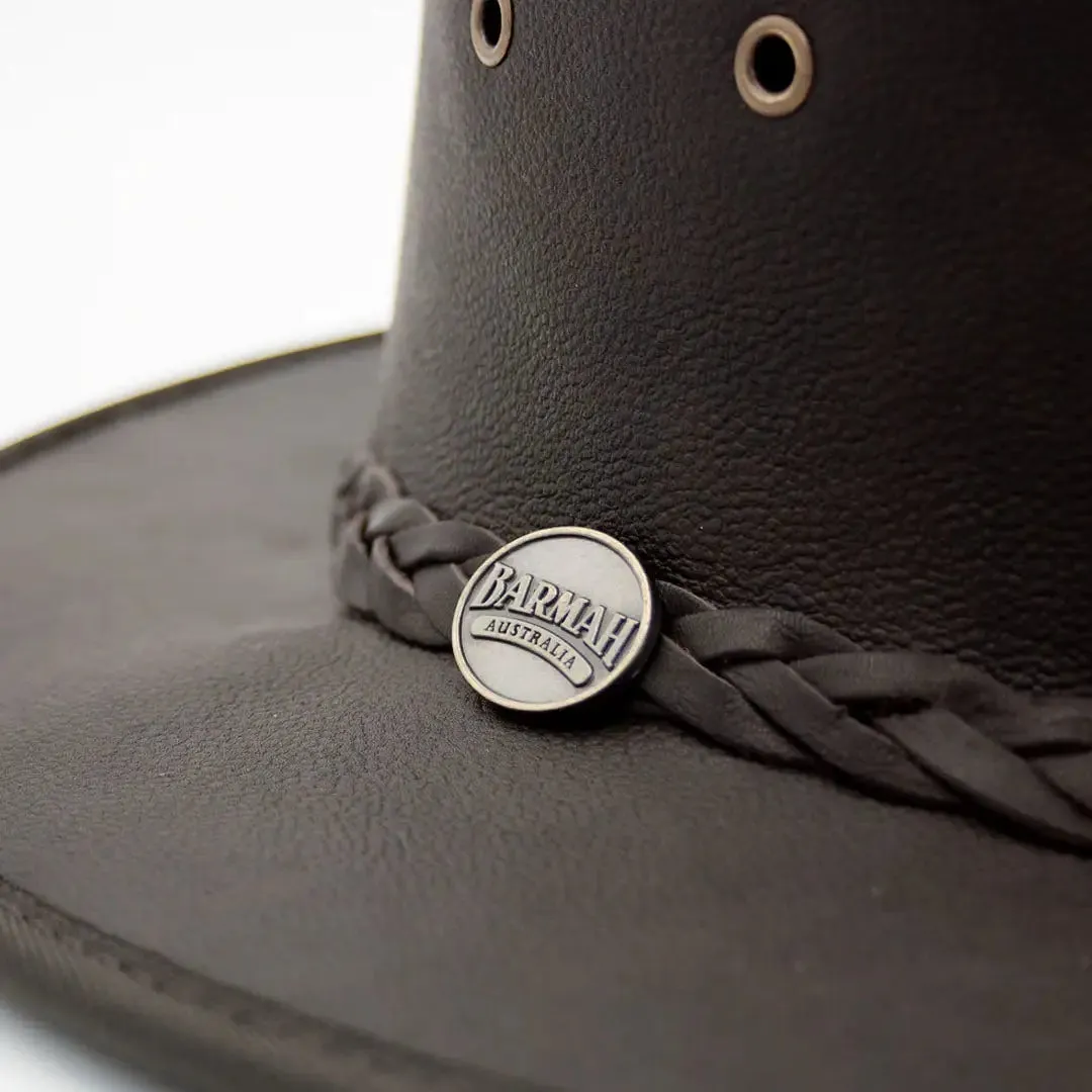 Barmah Sundowner Roo Leather Hat