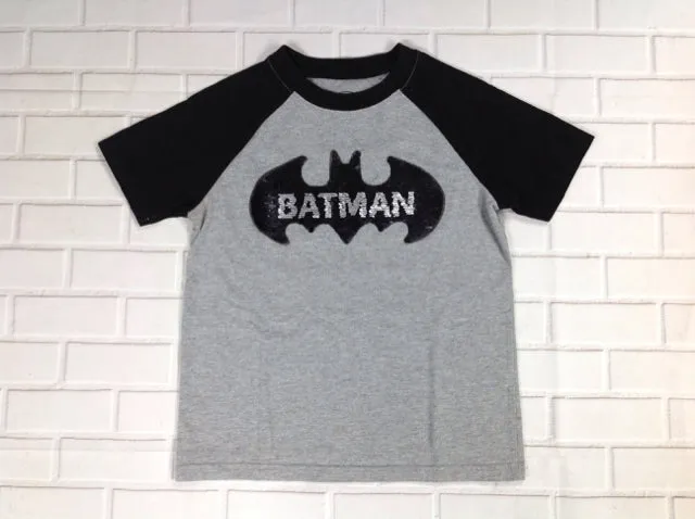 Batman Black & Gray Batman Top