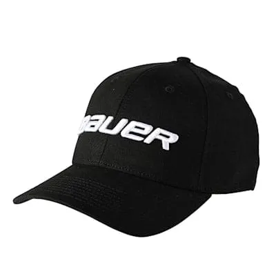 Bauer Core Fitted Youth Hat - Black