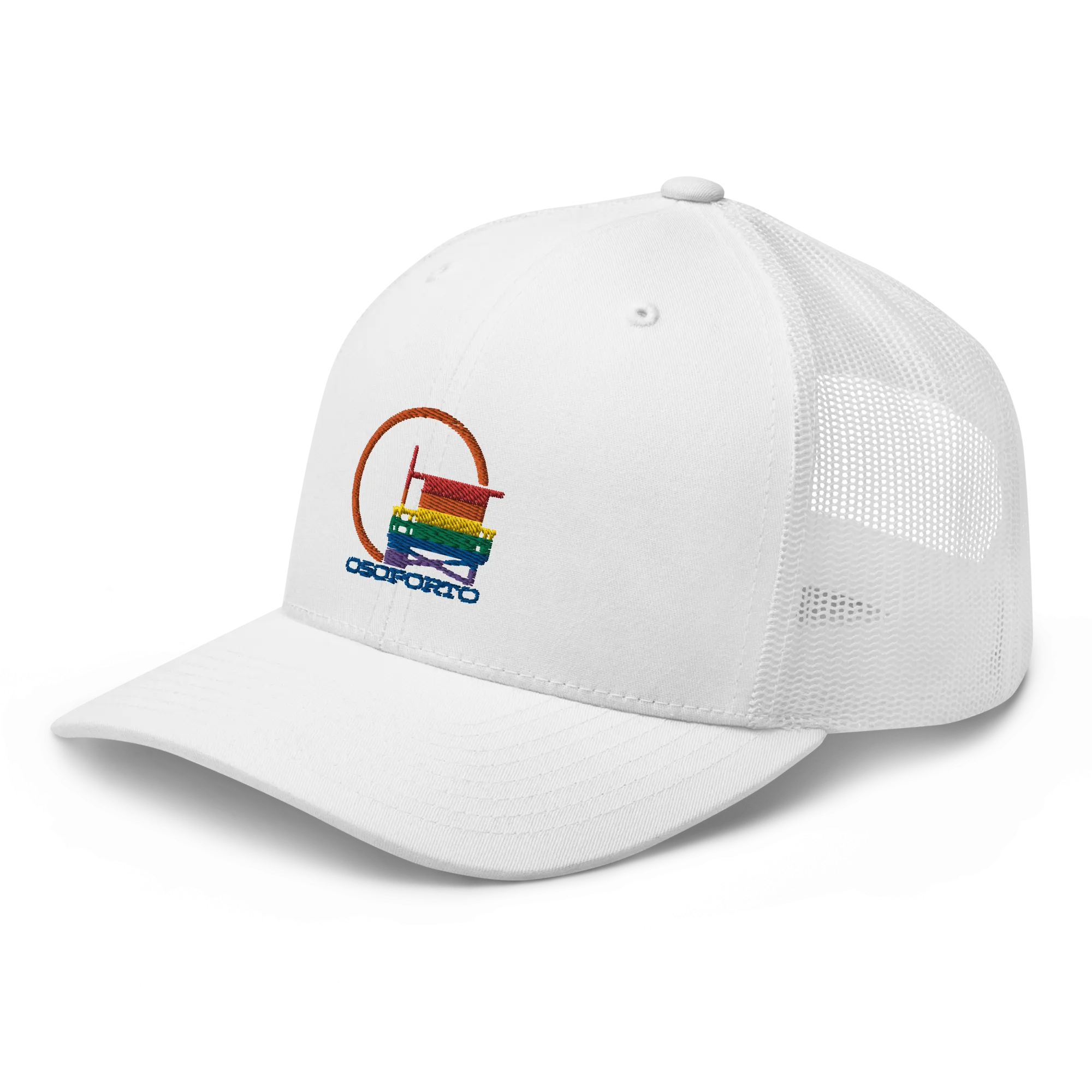 Beach Pride Retro Trucker Hat