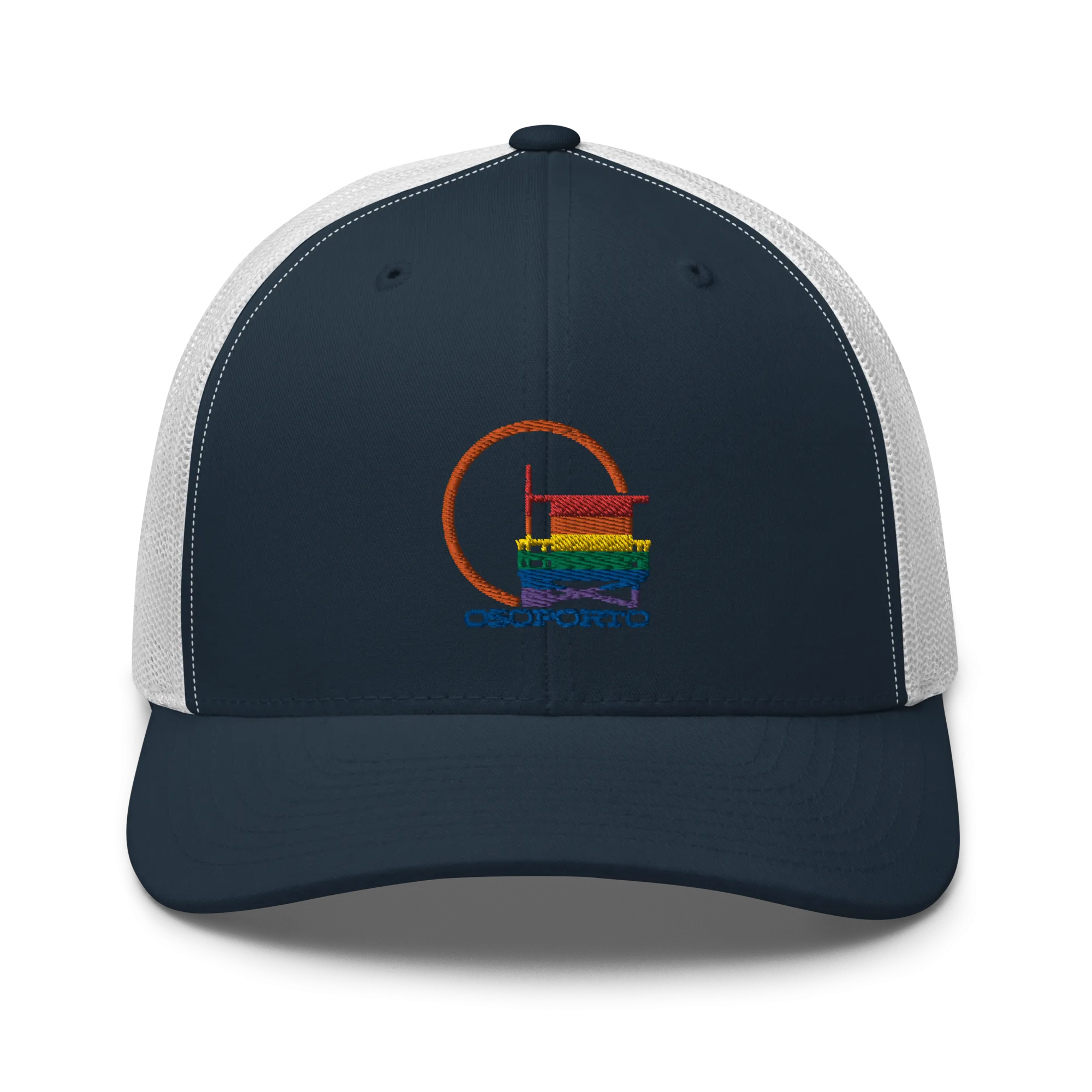 Beach Pride Retro Trucker Hat