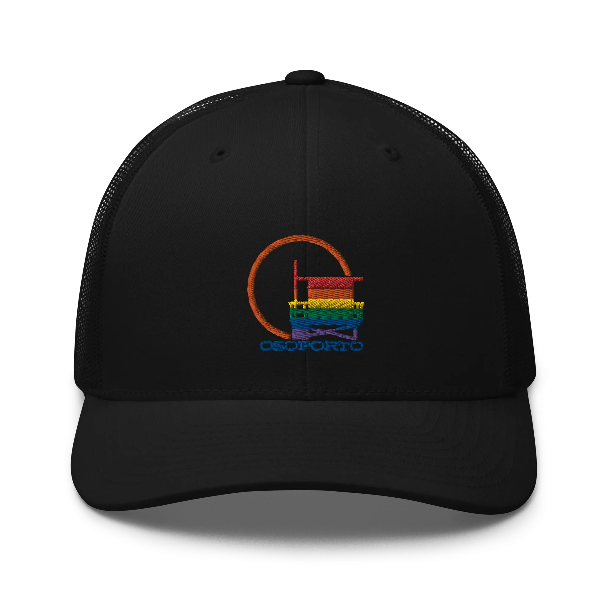 Beach Pride Retro Trucker Hat