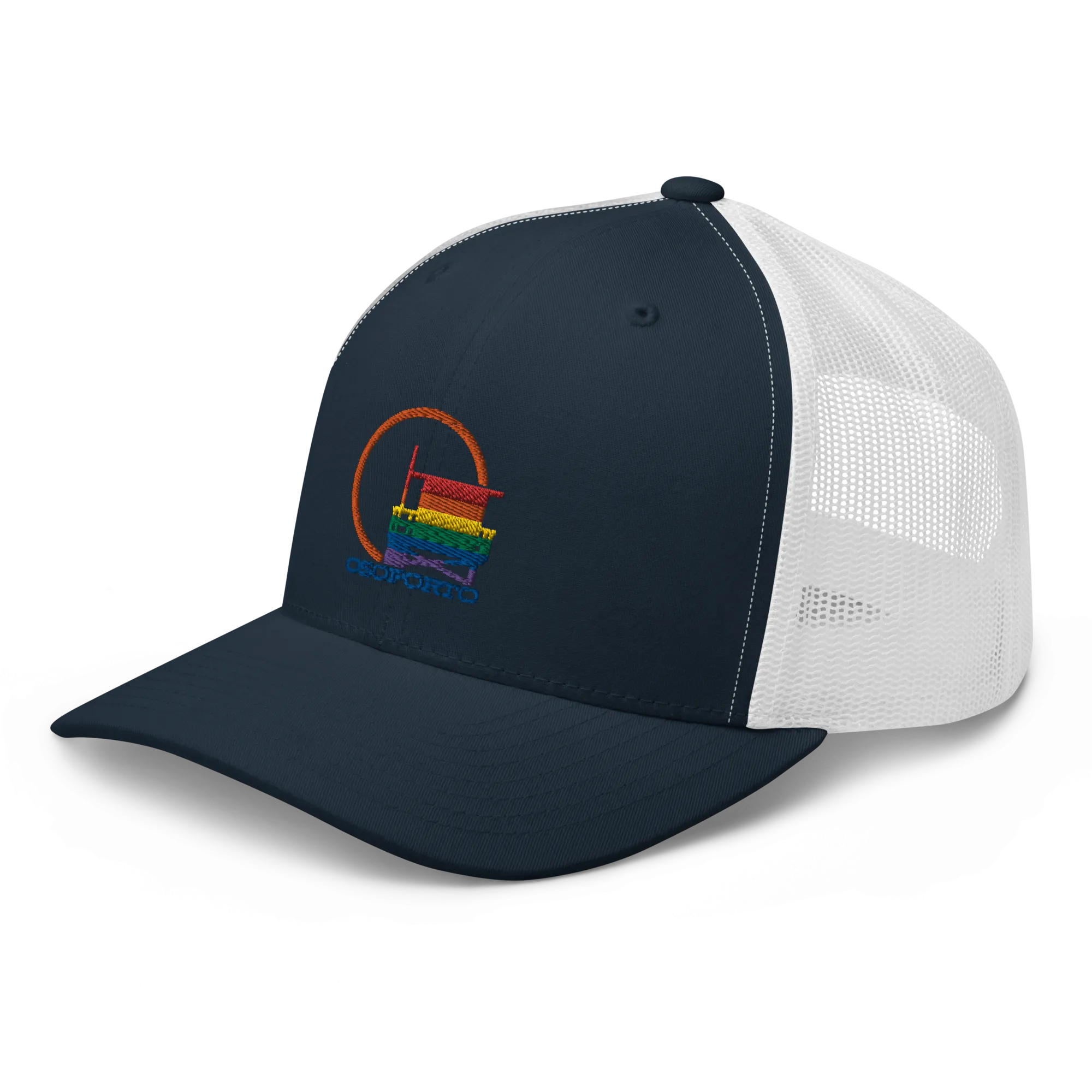 Beach Pride Retro Trucker Hat