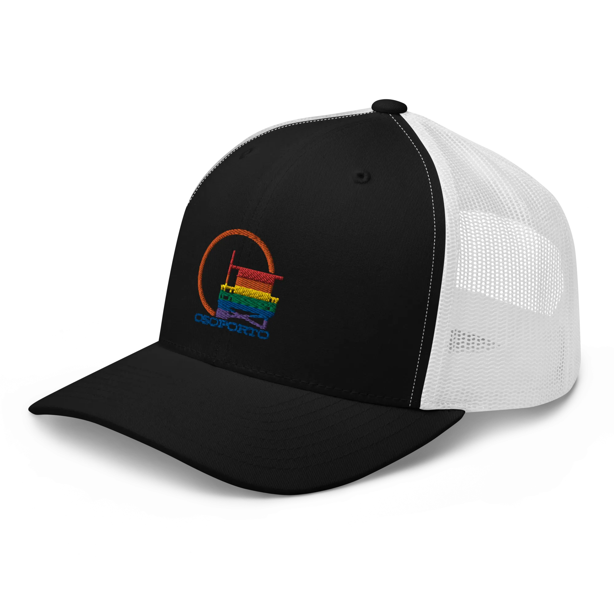 Beach Pride Retro Trucker Hat