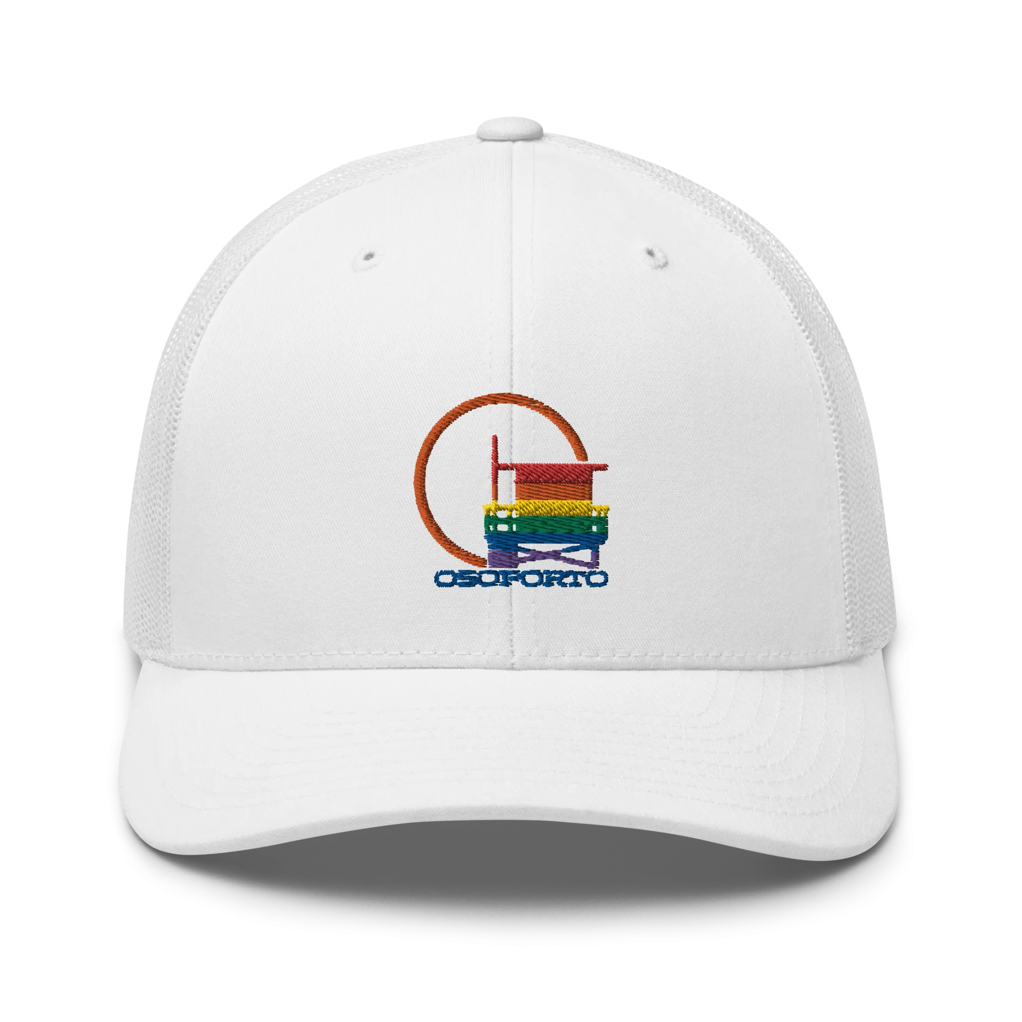 Beach Pride Retro Trucker Hat