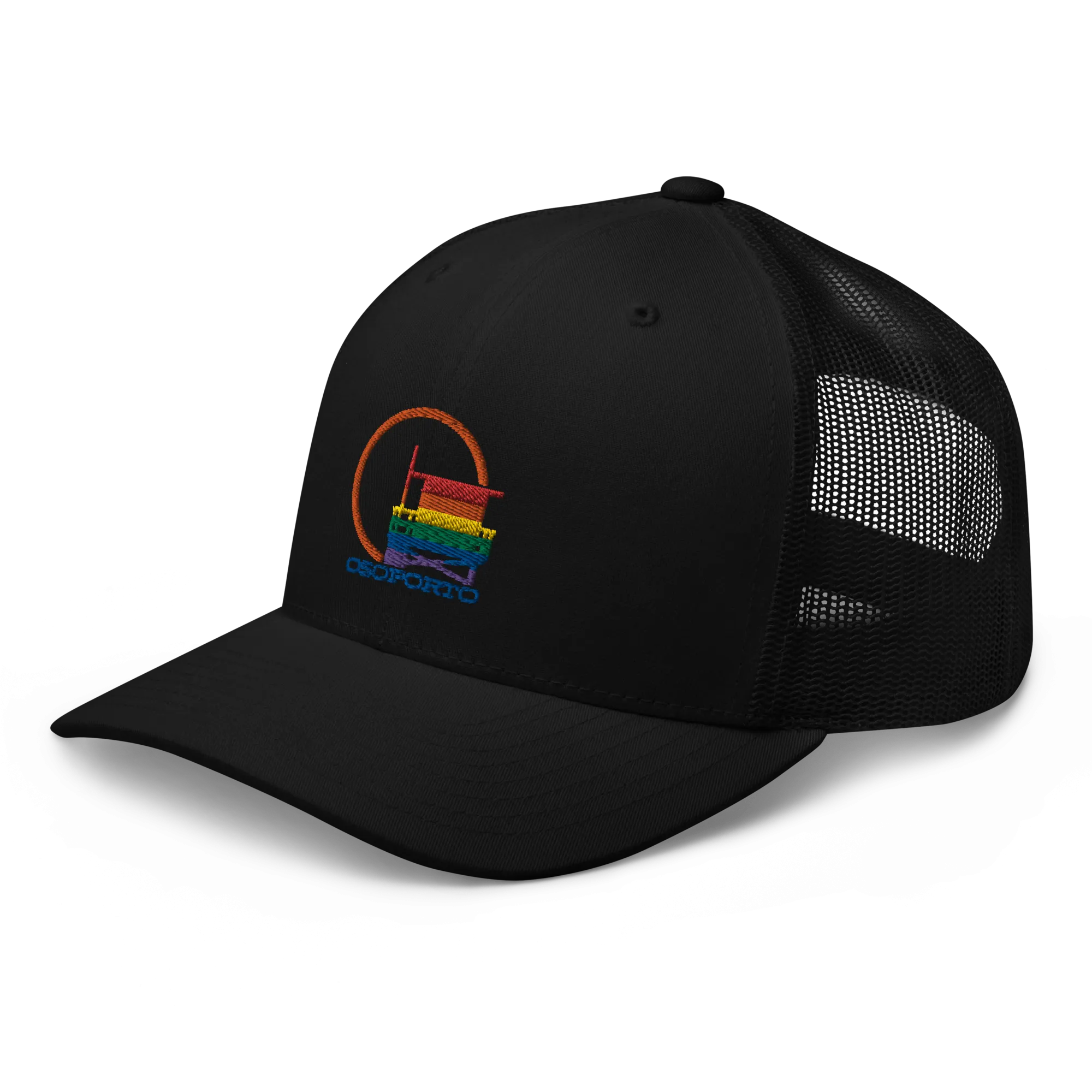 Beach Pride Retro Trucker Hat