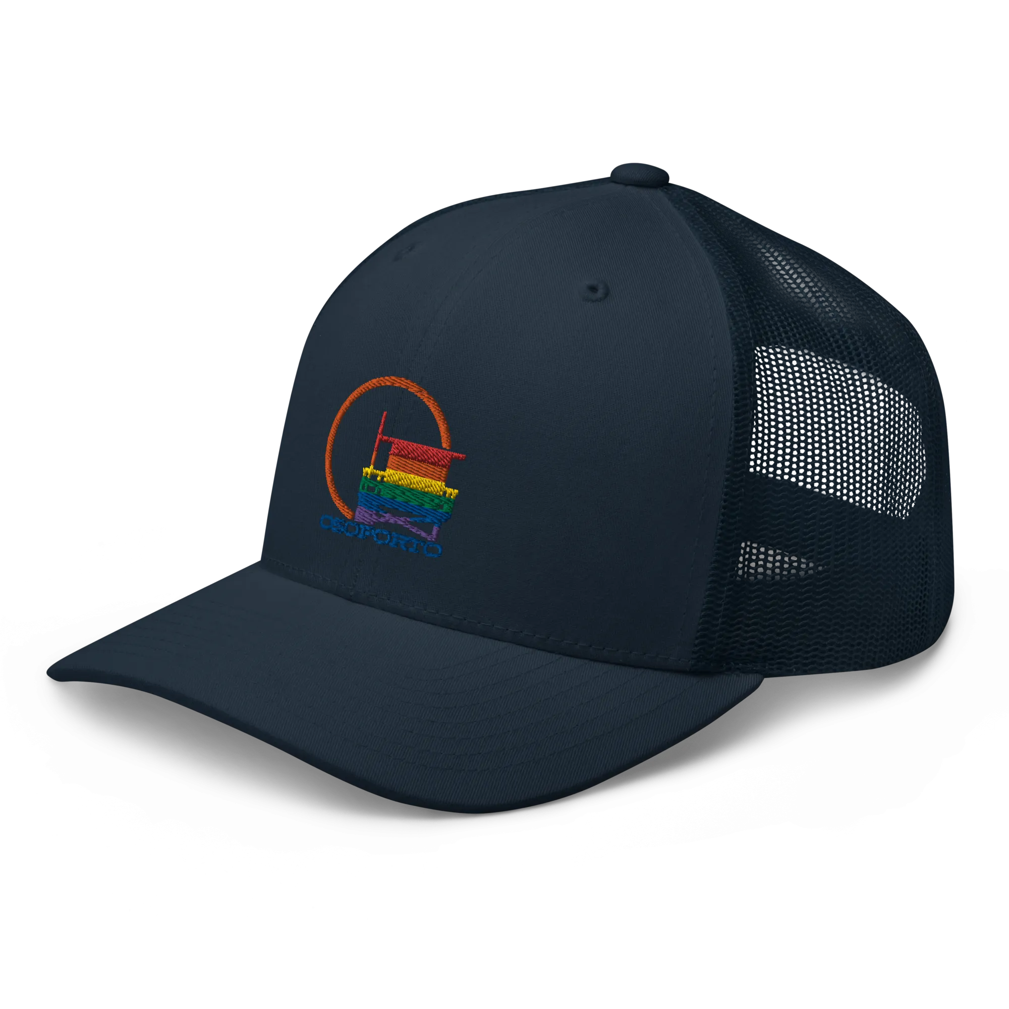 Beach Pride Retro Trucker Hat