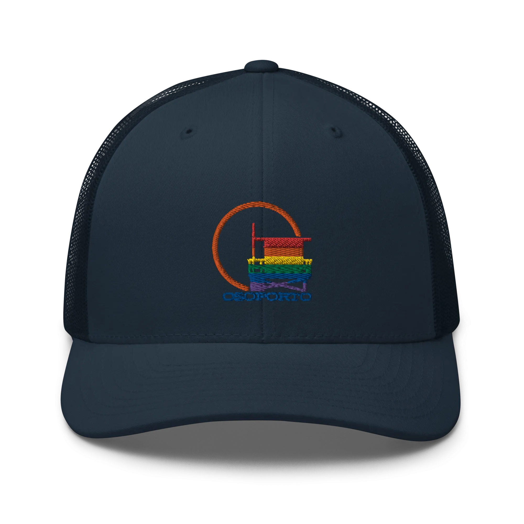 Beach Pride Retro Trucker Hat