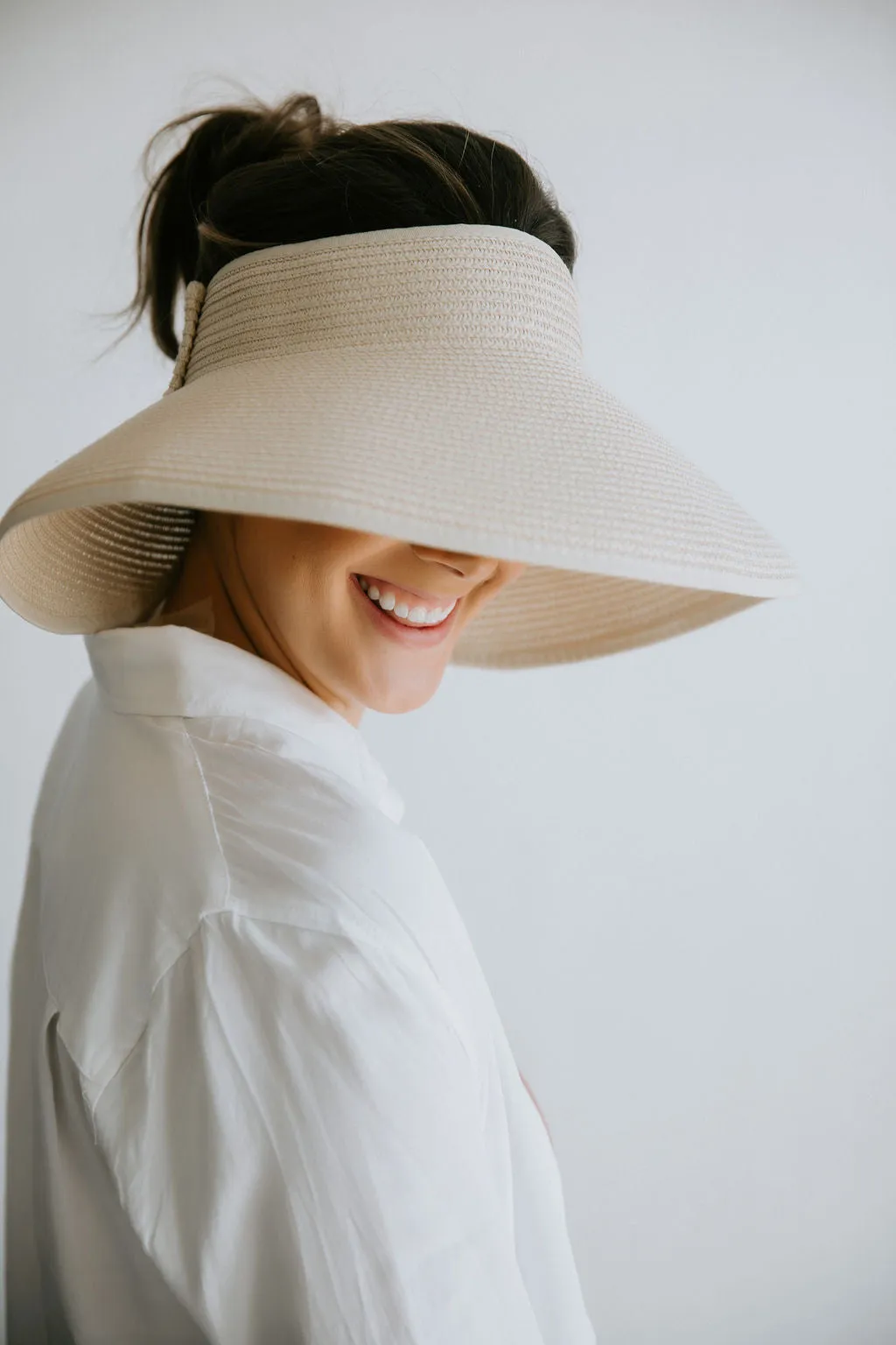 Beachy Babe Wide Brim Visor