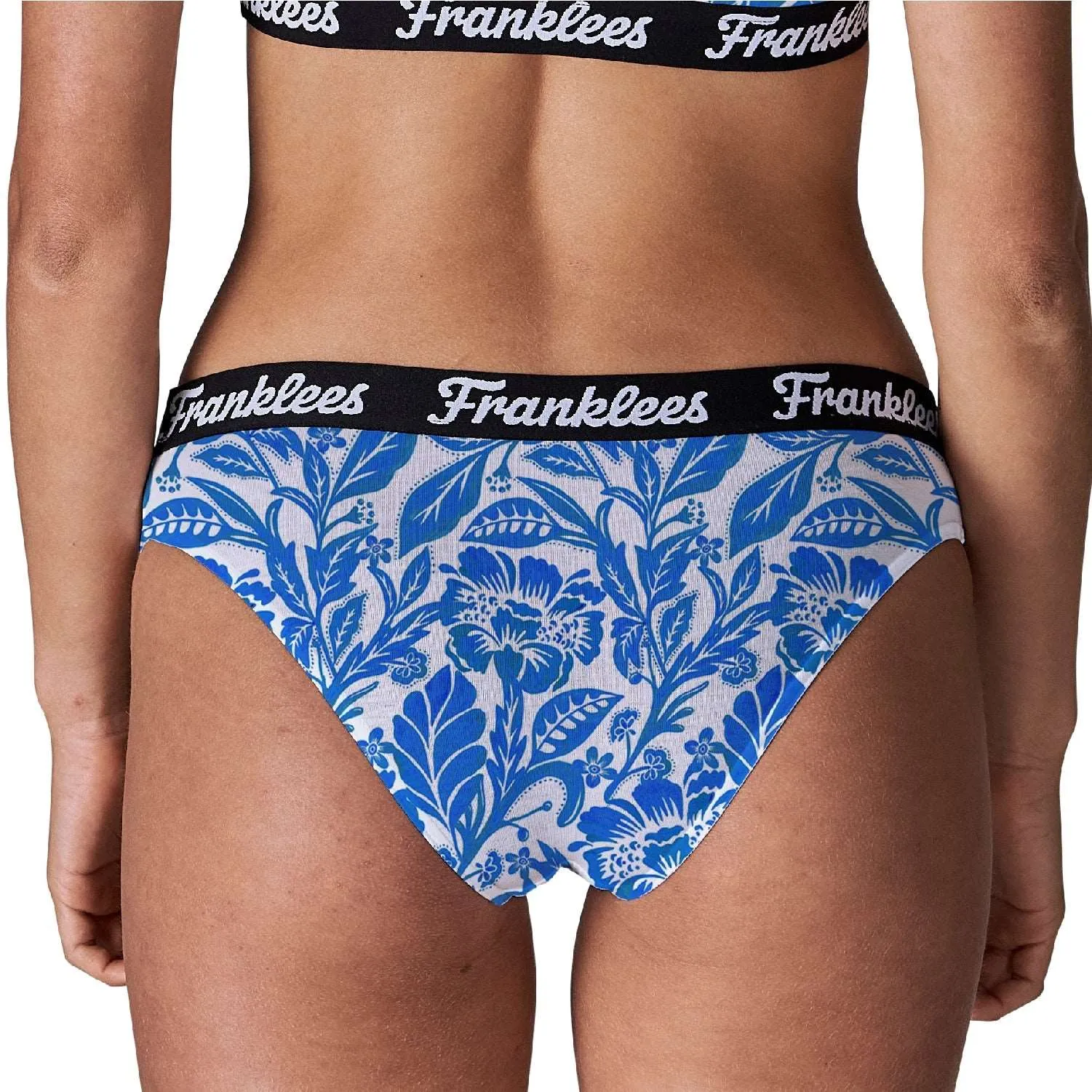 Bikini | Soft Cotton | Blue Florals