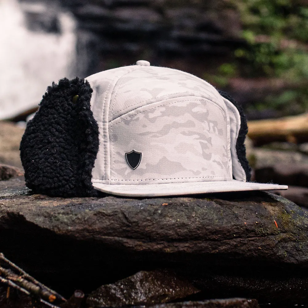 Billed Trapper Hat | Ghost Military Camo