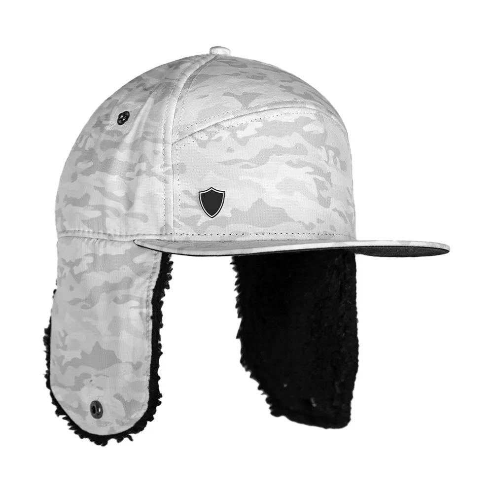 Billed Trapper Hat | Ghost Military Camo