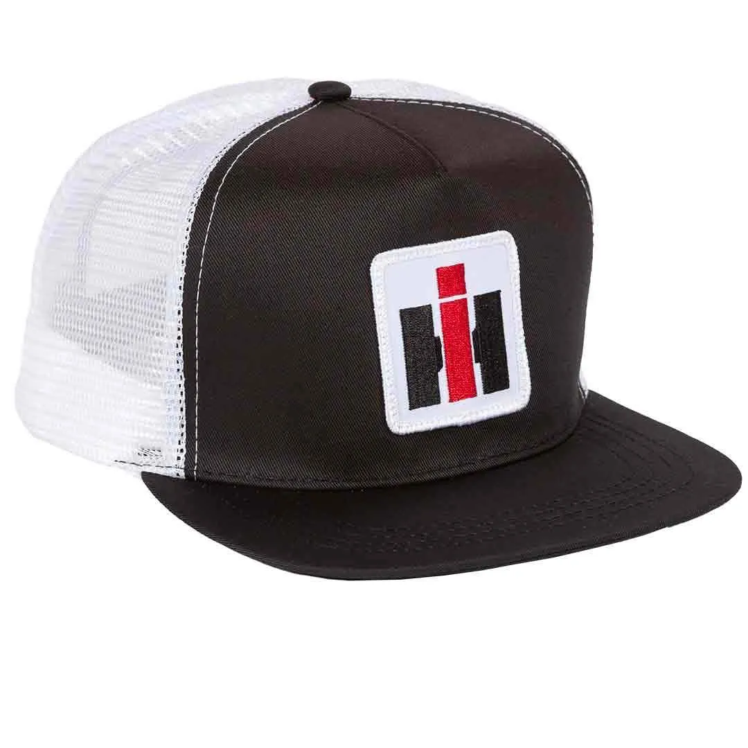 Black and White High Profile Dealer Hat