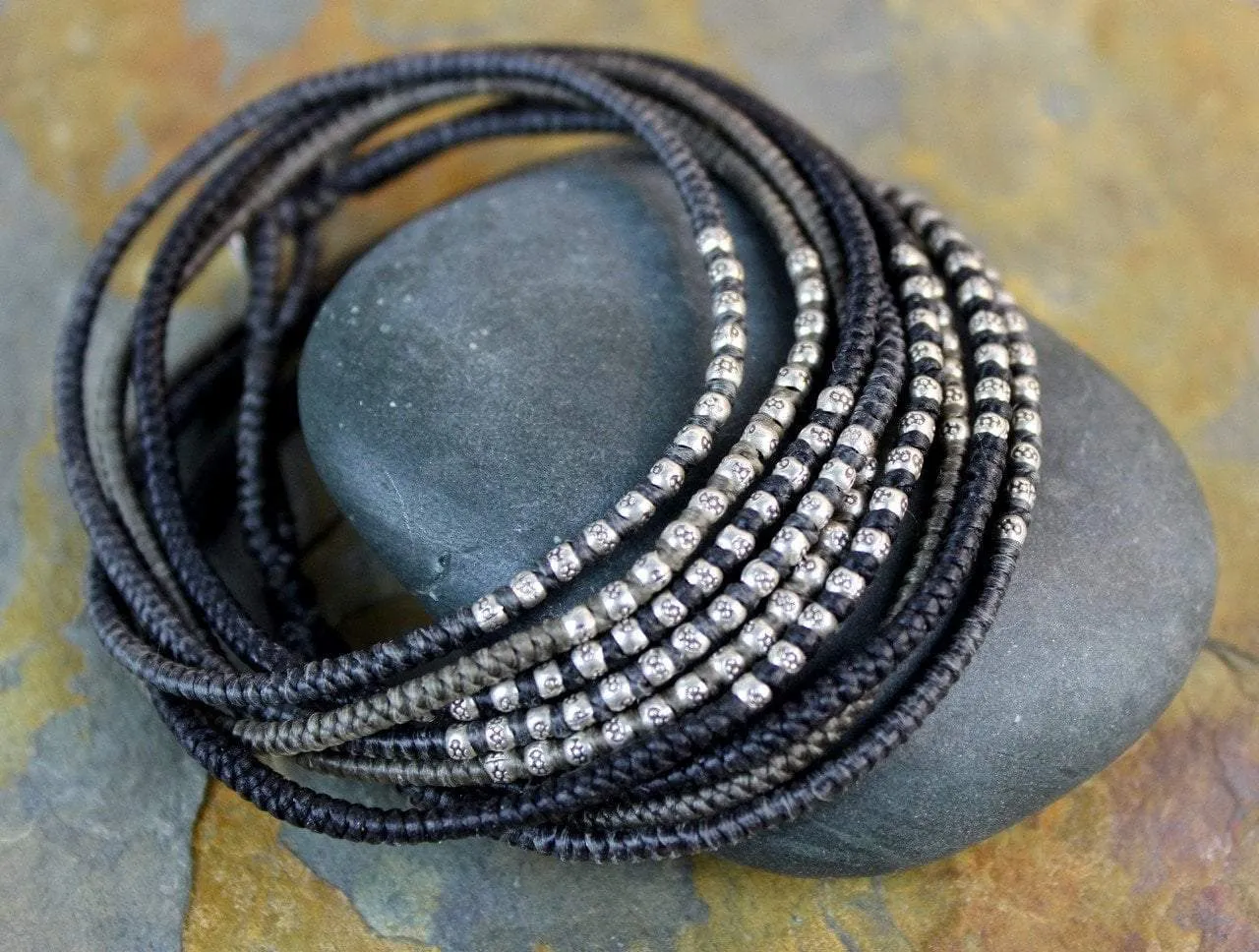 Black Tatra Necklace/Wrap