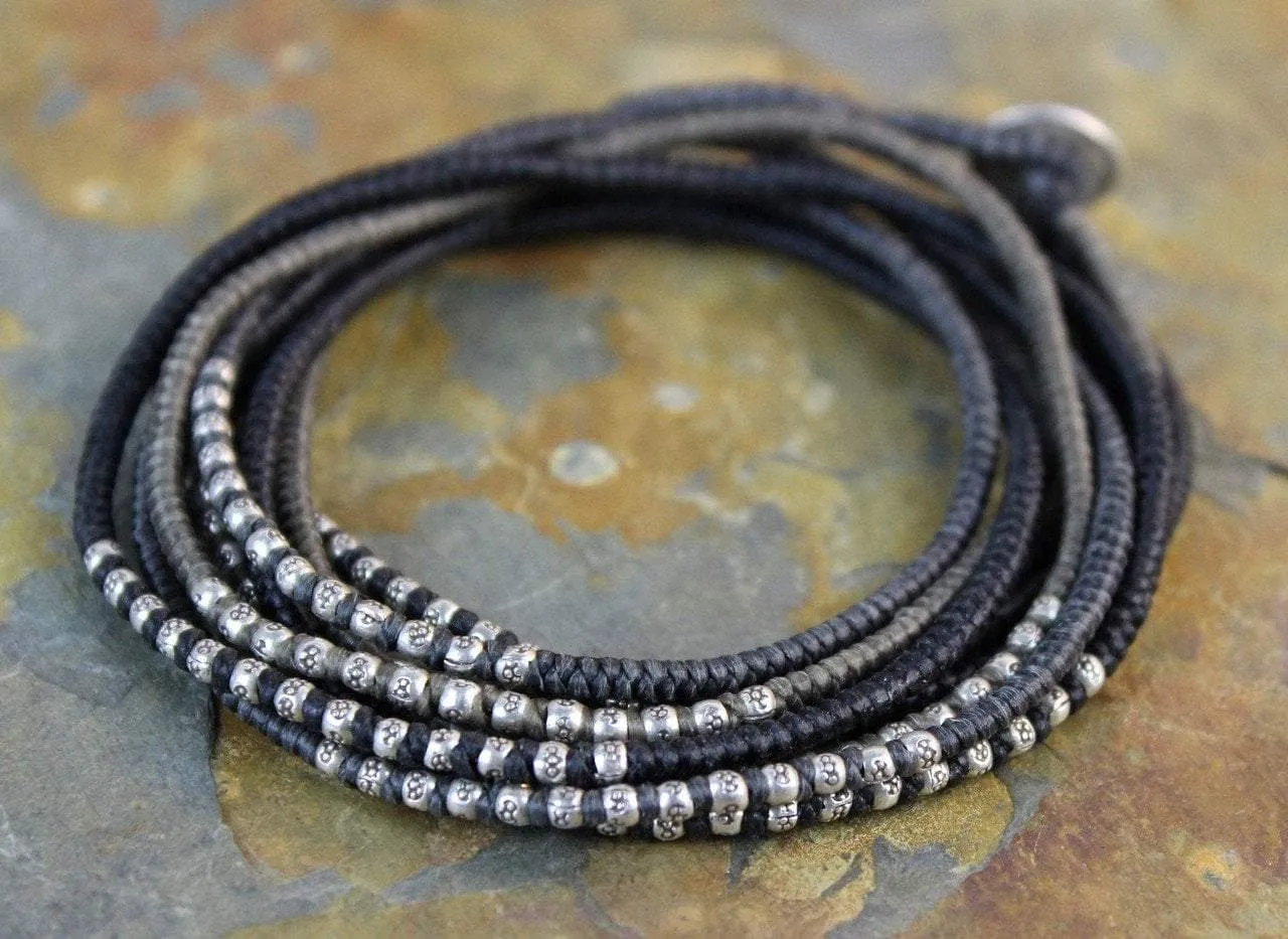 Black Tatra Necklace/Wrap