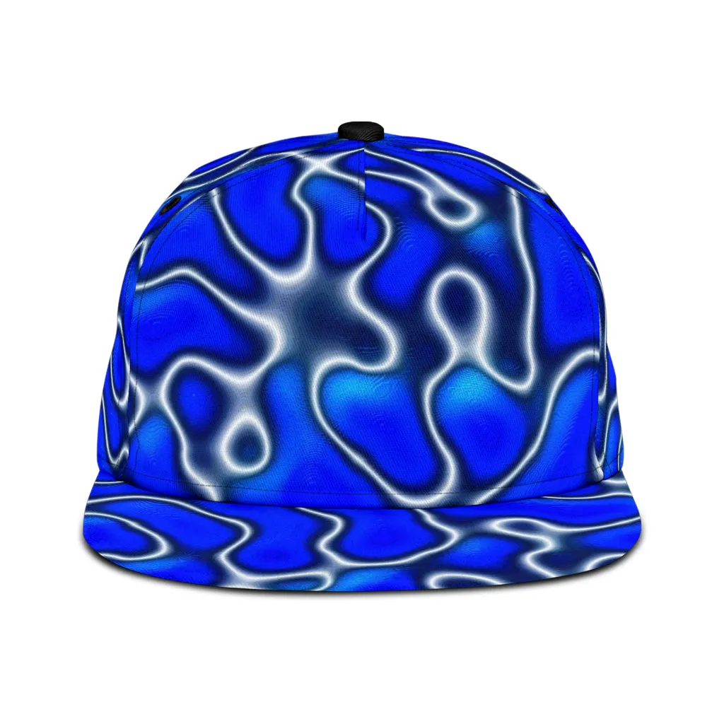 Blue Marble Snapback Hat