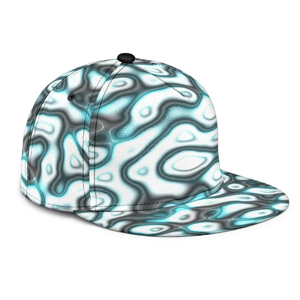 Blue Marble Snapback Hat