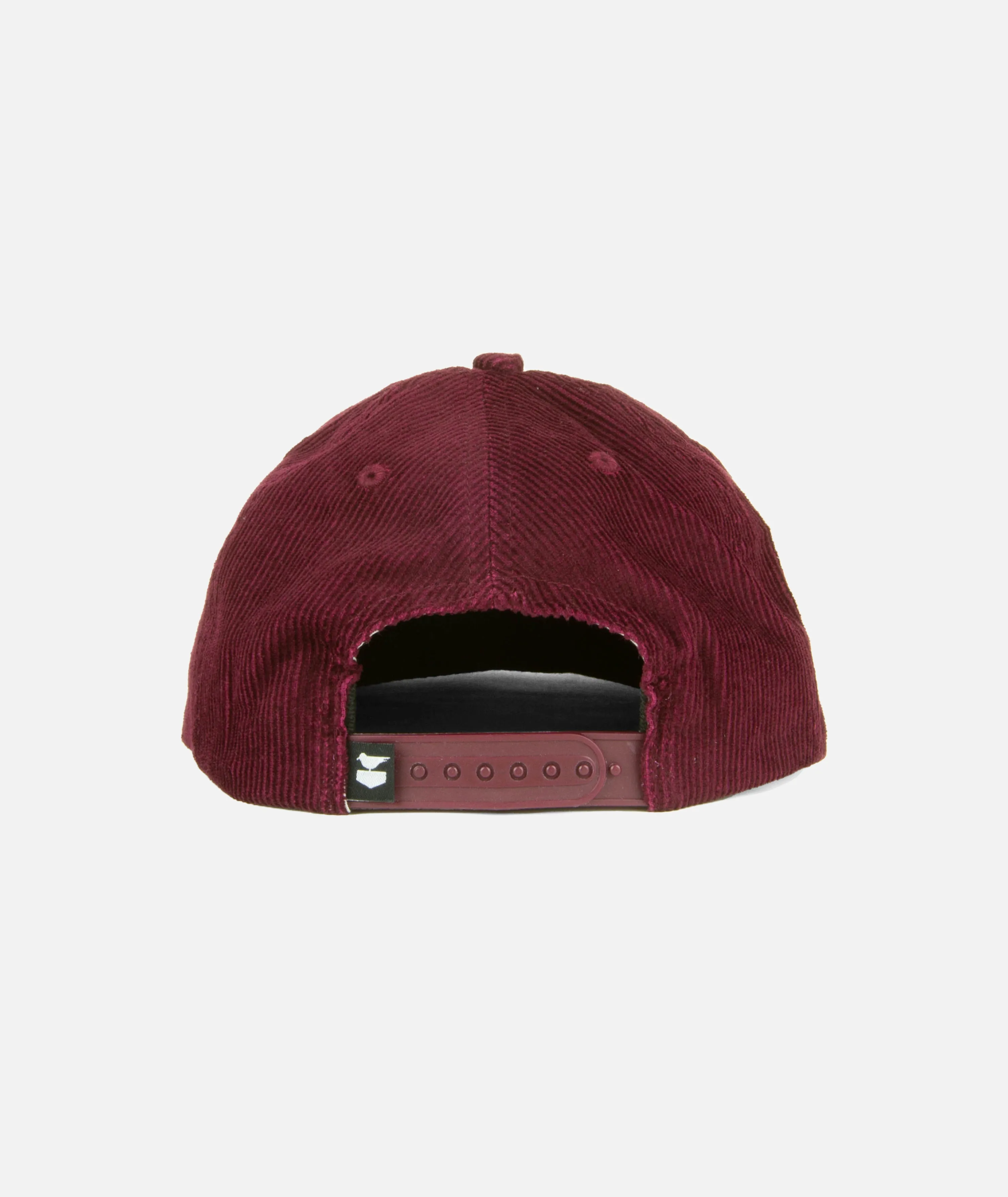 Boat Club Snapback - Oxblood Black