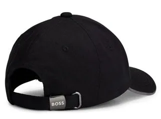 Boss Bold Curved Cap In Black