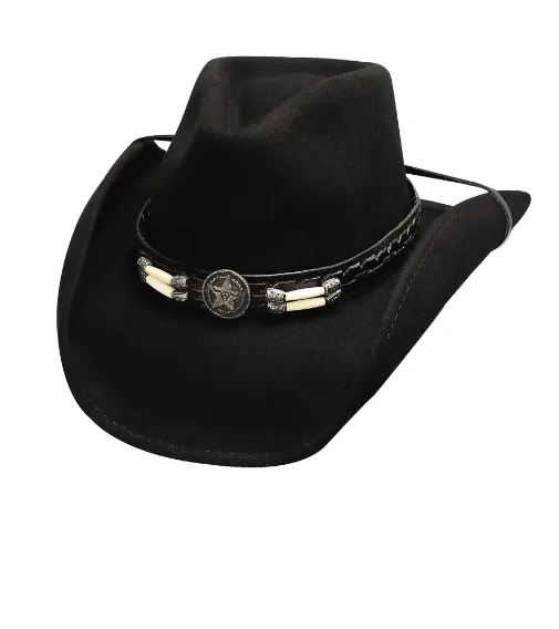 Bullhide Ladies Skynard Shapeable Felt Cowgirl Hat Style 0445