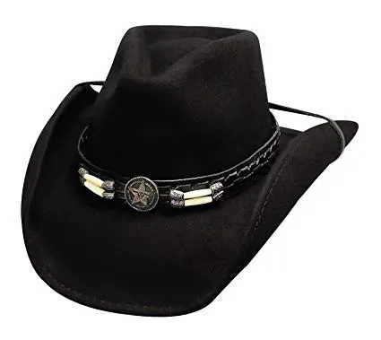 Bullhide Ladies Skynard Shapeable Felt Cowgirl Hat Style 0445