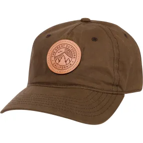 California Great Outdoors Hat With Genuine Leather Patch