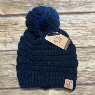 C.C. Kids Pom Beanie