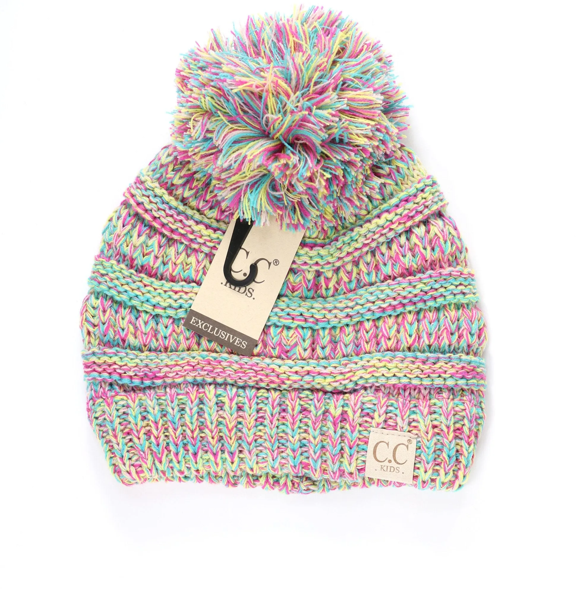 C.C. Kids Pom Beanie