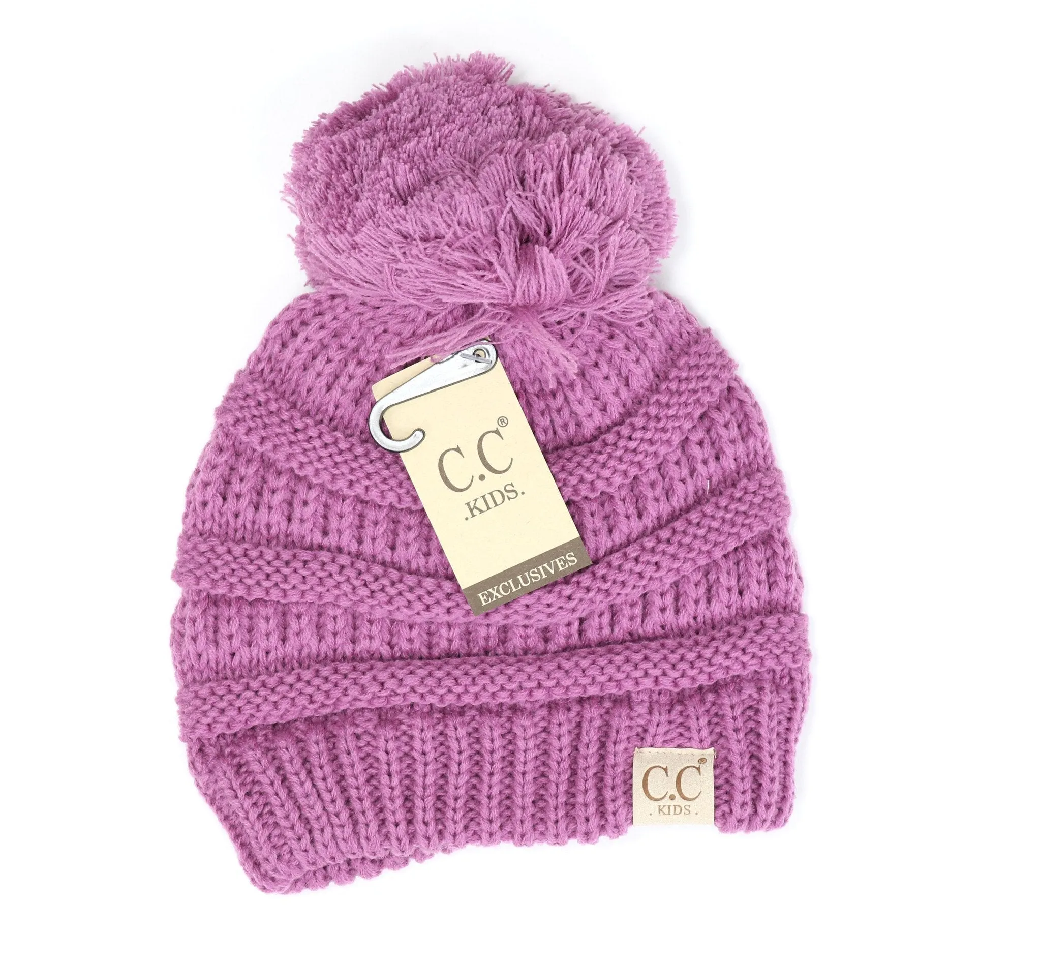 C.C. Kids Pom Beanie