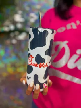 Chick-fil-A Cow Print Tumbler