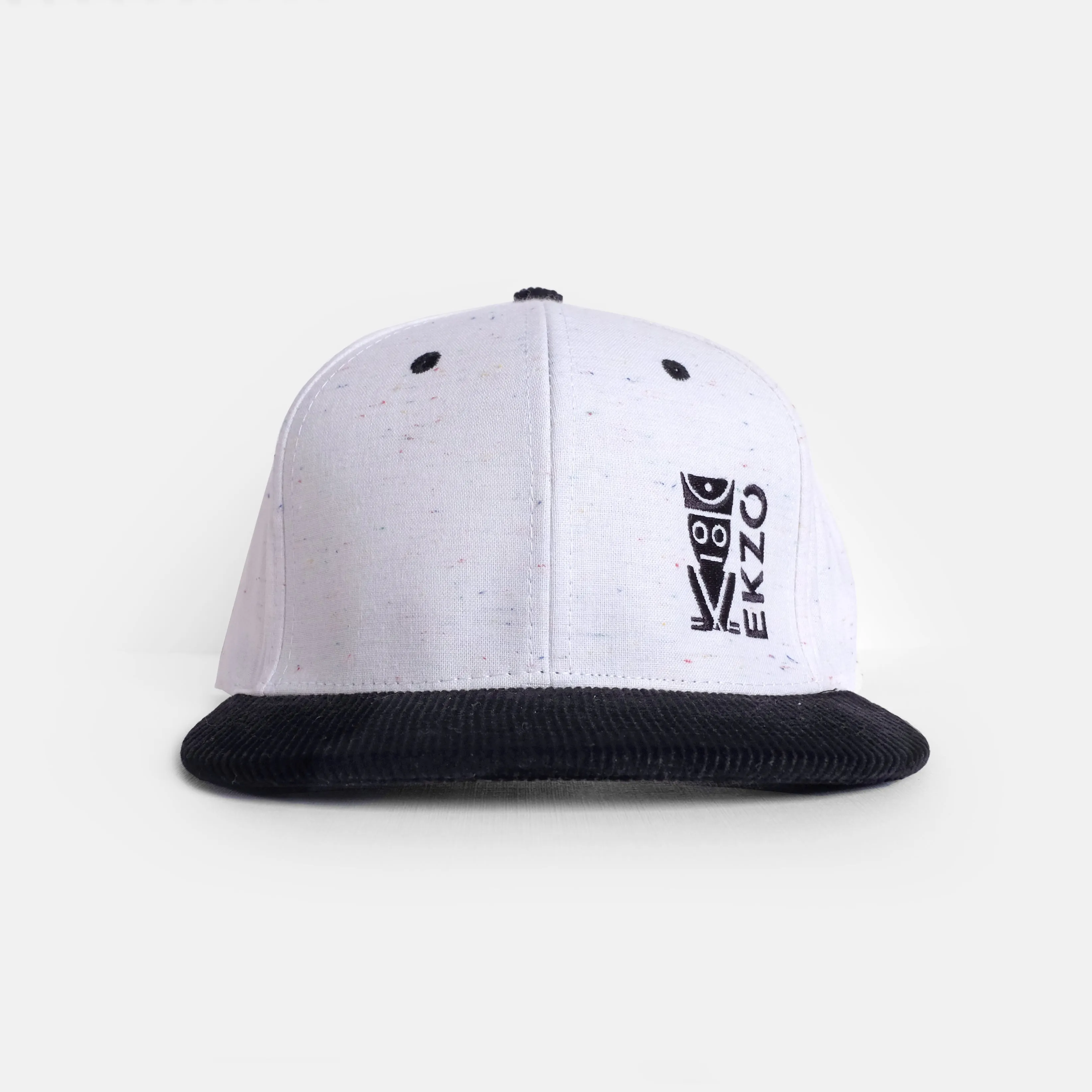 Corduroy Hat - White