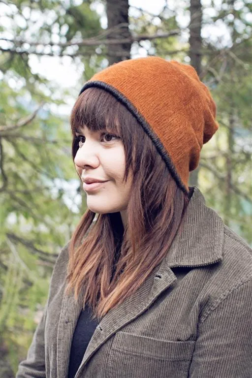 Cuenca Reversible Brushed Alpaca Beanie Hat